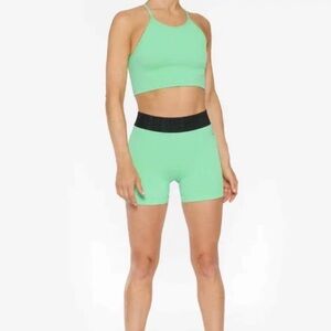 (A4) Free People Movement Prajna Happiness Runs Seamless Shorts, Size M/L,‎ NWT